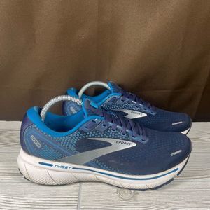 Brooks Ghost 14 Men's Blue Running Shoe Athletic Sneaker Size 9